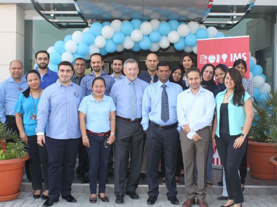 فريق بي إم إم آي خلال حفل افتتاح شهر الجودة