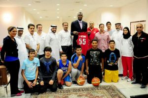 العسومي يوجه مجلس ادارة اتحاد السلة للاستفادة من خبرات ديكيمبي