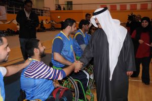 ختام البطولة المحلية للمعاقين
