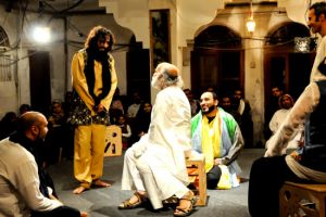 «حكواتي» الصواري في مهرجان المسرح العربي