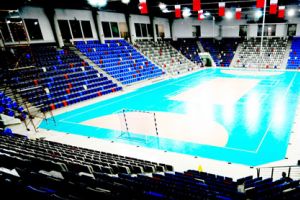 لجنة المنشآت تستكمل تجهيز صالة خليفة للبطولة الآسيوية