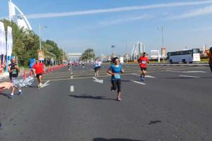 مي الحاجي تحقق إنجازا إيجابيا في ماراثون ستاندرد تشارترد دبي العالمي