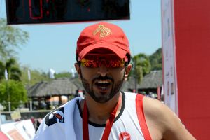 اللجنة المنظمة لبطولة الترايثلون بالفلبين تتوج ناصر بن حمد ثالثاً وتؤكد المستقبل الواعد للفريق البحريني