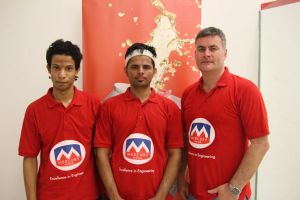 ميركوري مينا والاتحاد أيفوزان على نادي مارينا وريتزكارلتون في دوري ميركوري مينا البحريني للسكواش 2014