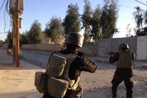 اشتباك بين مسلحين وقوة من الجيش العراقي في تكريت