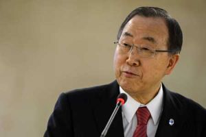 أمين عام الامم المتحدة يوجه تحذيرا بشان سورية في مجلس حقوق الانسان الأممي