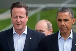 اوباما وكاميرون ينددان بوضع 'غير مقبول' في اوكرانيا