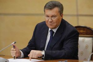 الرئيس الاوكراني المعزول يانوكوفيتش يدلي بكلمة في روسيا الثلثاء