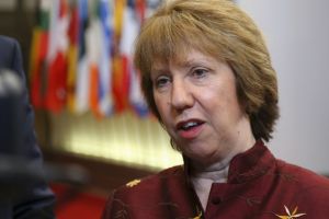 اشتون تعلن معارضة الاتحاد الأوروبي لمقاطعة الشركات الإسرائيلية