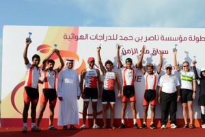 ناصر بن حمد: سنستمر في تقديم المسابقات الرياضية بمشاركة الجميع