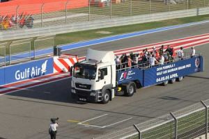 مان للشاحنات والحافلات تقدم الدعم لسباق البحرين للجائزة الكبرى للفورمولا 1 لعام 2014