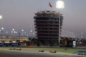 شاشات عملاقة بسفارة مملكة البحرين في واشنطن نقلت مباشرة سباق جائزة البحرين الكبرى لطيران الخليج للفورمولا 1