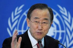 بان كي مون يوجه نداء للتهدئة والحوار حول اوكرانيا