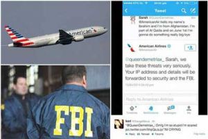 الخطوط الأميركية تحول تغريدة مراهقة إلى مكتب التحقيقات الفيدرالي