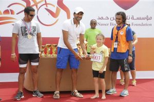 ناصر بن حمد: مشاركة المتسابقين من المملكة ودول التعاون تؤكد الانتشار السريع للترايثلون