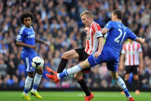 سندرلاند يوجه لطمة قوية لآمال تشيلسي في الفوز باللقب في انجلترا