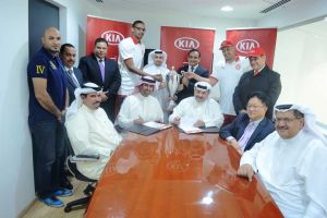 بن هندي للسيارات توقع إتفاقية لرعاية فريق كرة السلة بنادي المحرق الرياضي