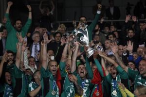 باناثينايكوس يتوج بطلا لكأس اليونان