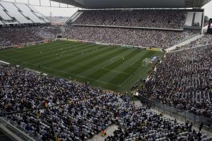 ملعب كورنثيانز يخضع لأول اختبار رسمي قبل كأس العالم لكرة القدم