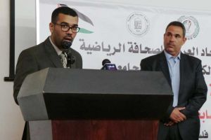 لجنة الإعلام الرياضي توقع مذكرة تعاون مع نظيرتها الفلسطينية