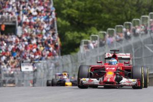 الونسو يتفوق على ثنائي مرسيدس في الجولة الاولى للتجارب الحرة بسباق كندا