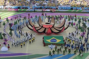 افتتاح بسيط لمونديال البرازيل بدون 'ألعاب نارية'