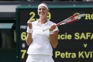 كفيتوفا في نهائي بطولة ويمبلدون للتنس