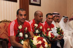 استقبال حافل لطاقم التحكيم المونديالي العائد من البرازيل  