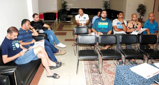 										من الاجتماع التنسيقي بين الأندية واتحاد السلة