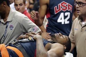 جراحة ناجحة لجورج بعد اصابة خطيرة مع المنتخب الامريكي لكرة السلة