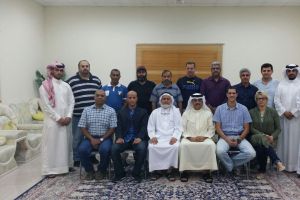  رئيس الاتحاد البحريني للدفاع عن النفس يلتقي بمدربي لعبة الكاراتيه 