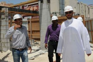 الحاج: نسبة الإنجاز في اكاديمية المنامة لكرة السلة 42% والانتهاء في نوفمبر