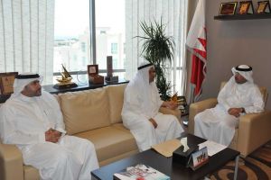 المطوع يبحث مع الوداعي ترتيبات بطولة مركز شباب كرانة للدراجات الهوائية