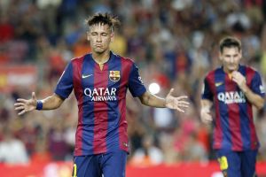 الشكوك تحيط بمشاركة نيمار وبيدرو مع برشلونة امام ايلتشي