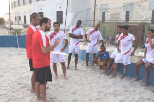 أحمر الشواطئ يواصل إستعداداته لكأس الخليج