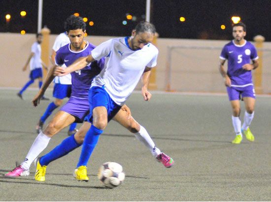 لقطة من مباراة سار ودار كليب