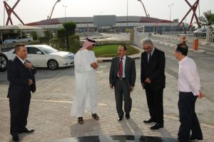 بابكــــو تســلم عقــد رعاية كــأس السوبـــــر