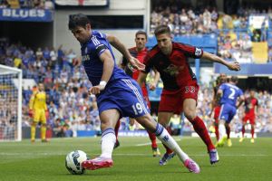 ماركا تشيد بالأسباني دييجو كوستا في مباراة تشيلسي أمام سوانسي