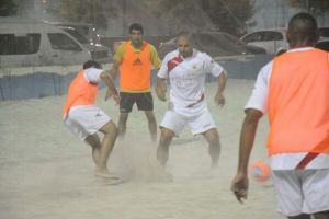 منتخب الشواطئ يواصل إستعداداته للخليجية