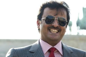 امير قطر يلتقى رئيس الفيفا في زيوريخ