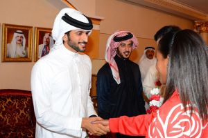 ناصر بن حمد: نفخر بالطاقات الشبابية البحرينية التي شرّفت الوطن