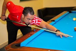 رائد والأسطورة زهير في صدارة التصنيفية الثالثة للبلياردو والسنوكر