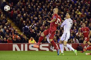 رونالدو يقود ريال مدريد لاكتساح ليفربول بثلاثية في اوروبا 