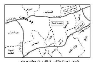 المصلى وطشان: تغير الحدود الداخلية للقرى
