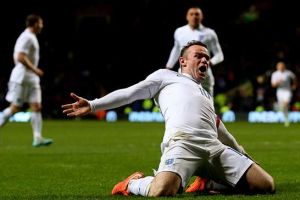 روني يقود إنكلترا للفوز على اسكتلندا وديا