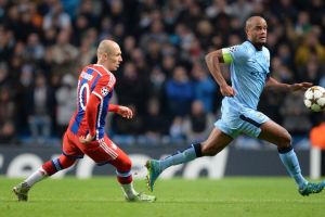 قائد سيتي يصف اجويرو صاحب الثلاثية بانه 'لاعب مميز'