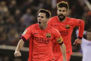 الاتحاد الاسباني يلغي الإنذار الذي حصل عليه ميسي في لقاء بلنسية