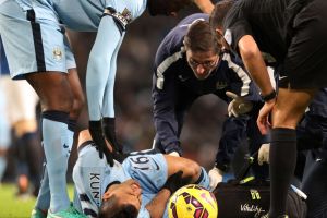 الاصابة تبعد اغويرو عن سيتي من 4 إلى 6 اسابيع