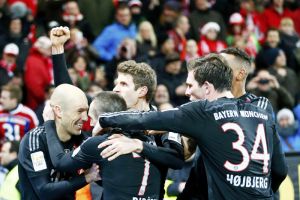 بطولة ألمانيا: روبن يهدي بايرن فوزا قاتلا في الاختبار الاخير لعام 2014