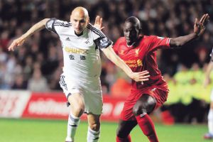 الاتحاد الإنجليزي يتهم شيلفي لاعب سوانسي بالسلوك العنيف